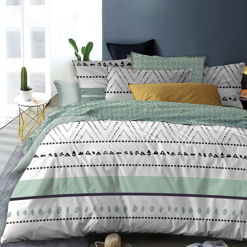 Geo Harmony Bed Sheet Set